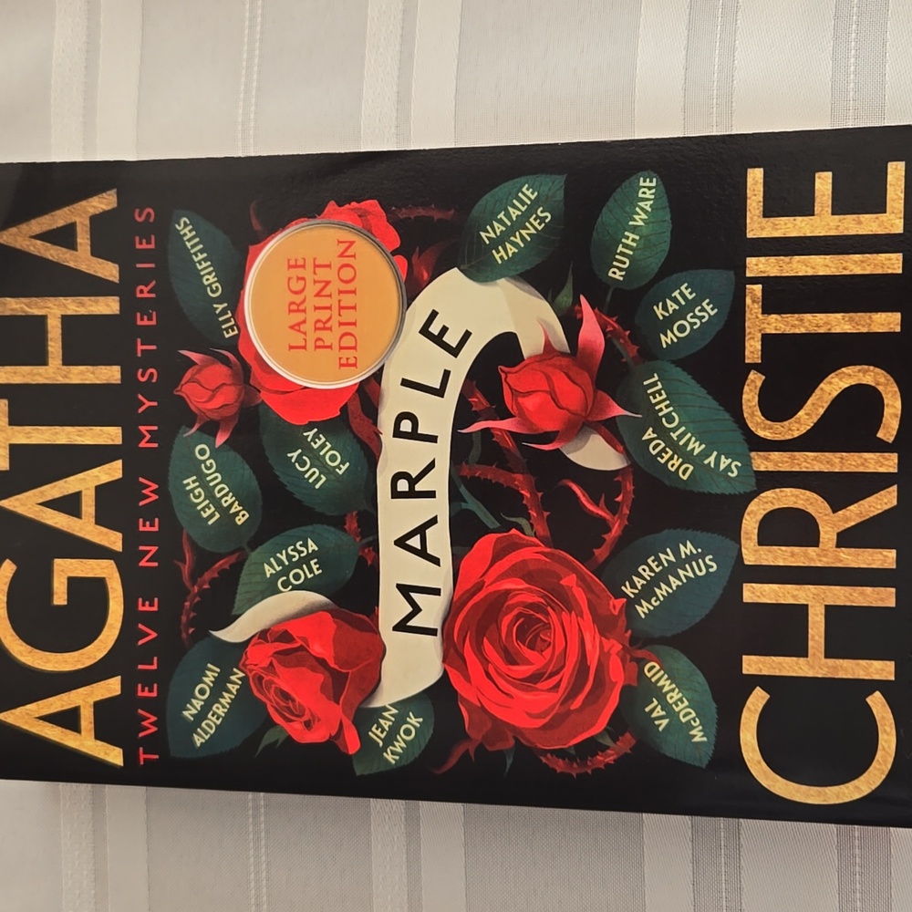 📚 Agatha Christie's MARPLE - 12 New Mysteries - LARGE PRINT EDITION